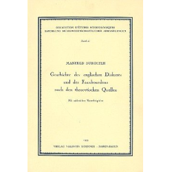         Geschichte des englischen Diskants - Manfred Bukofzer
    