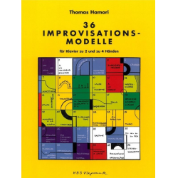         36 Improvisations-Modelle für Klavier zu 2 und zu 4 Händen - Thomas Hamori
    
