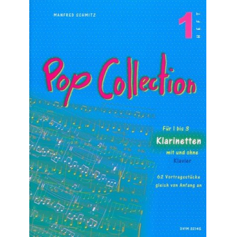 Pop Collection 1  62 Vortragsstücke für Klarinette(n)
