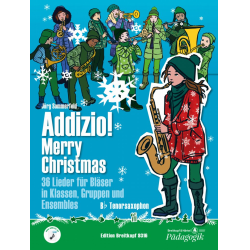         Addizio!  Merry Christmas - Schülerausgabe (Tenor-Sax in Bb) - Jörg Sommerfeld
    