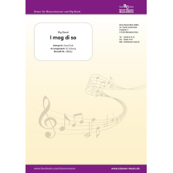         I mog di so - Voxxclub / Arr. Benny Syburg
    