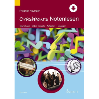 Crashkurs Notenlesen - Buch mit Online-Material