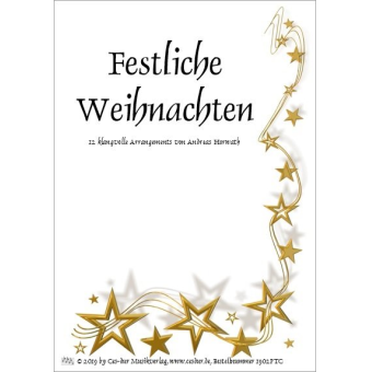 Festliche Weihnachten - Partitur in Bb