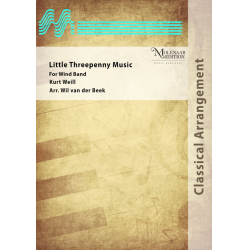         Little Threepenny Music - Kurt Weill / Arr. Wil van der Beek
    