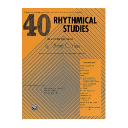         40 Rhythmical Studies - Grover C. Yaus
    