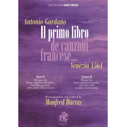         Il primo libro de canzoni francese Band 2 - Antonio Gardano / Arr. Manfred Harras
    