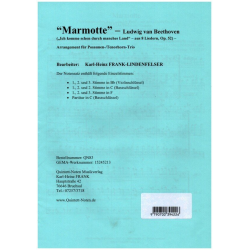         Marmotte - Ludwig van Beethoven / Arr. Karl-Heinz Frank-Lindenfelser
    
