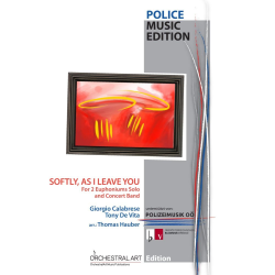         Softly, as I Leave You - Thomas Hauber
    