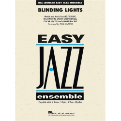         Blinding Lights - Ahmad Balshe, Oscar Holter, Max Martin, Jason Quenneville & Abel Tesfaye (The Weeknd) / Arr. Paul Murtha
    