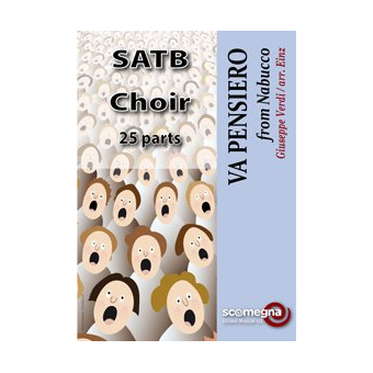 VA PENSIERO from ''Nabucco'' (SATB choir)