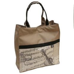         Nylon-Tasche mit Boden Music 33x33x13 cm
    