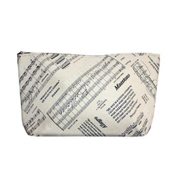         Stoff-Nylon-Tasche Musik Größe XL (30x20 cm)
    