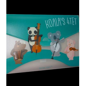 Sammelmappe Koala's Quartet Din A4