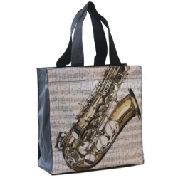        Nylon-Tasche mit Boden Saxophon 33x33x13 cm
    