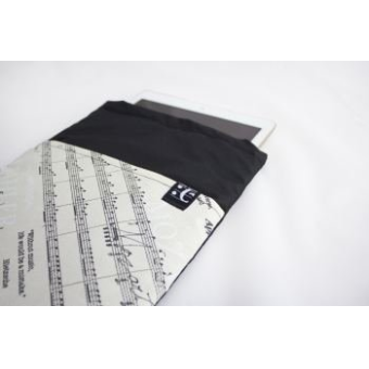 Ipad-Tasche mit Außentasche und Magnetverschluss