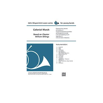 Colonial March (Based on Chester) Score