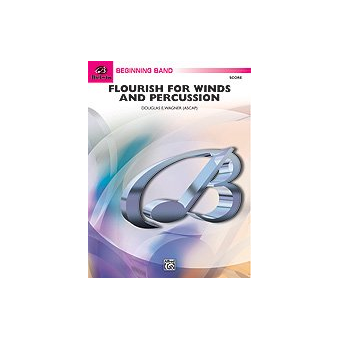 Flourish for Winds; Percussion Score