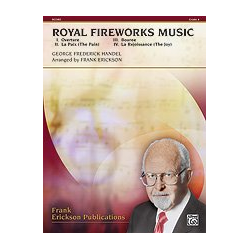         Royal Firworks Music (concert band) Sc - Frank Erickson
    