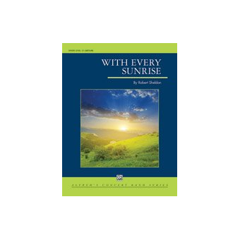 With Every Sunrise (c/b score)