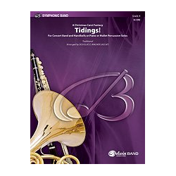         Tidings! (concert band score) - Douglas E. Wagner
    