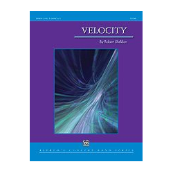         Velocity (concert band score) - Robert Sheldon
    