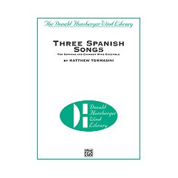         Three Spanish Songs Score
    