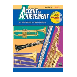         Accent on Achievement, Baritone T,C Bk 1 - John O'Reilly
    