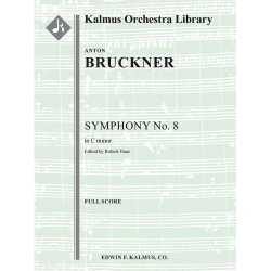         Symphony No, 8 in C Minor (Score) - Anton Bruckner / Arr. Robert Haas
    