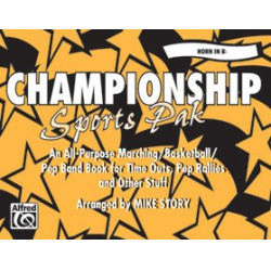         Championship Sports Pak, Bb horn - Michael Story
    