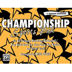         Championship Sports Pak, baritone sax - Michael Story
    