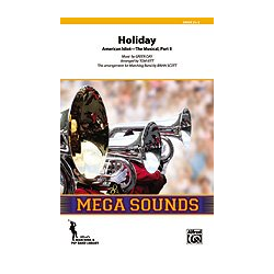         Holiday (marching band score) - Brian Scott
    