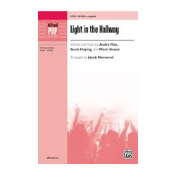         Light in the Hallway SATBB A Cap - Audra Mae / Arr. Jacob Narverud
    