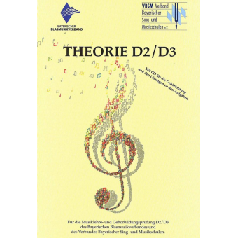 Theorie D2/D3 für die Musiklehre und Gehörbildungsprüfung mit CD - neu