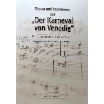 Thema und Variation aus "Der Karneval von Venedig"