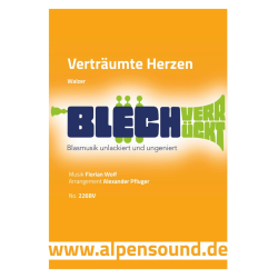         Verträumte Herzen - Ausgabe Blechverrückt - Florian Wolf / Arr. Alexander Pfluger
    