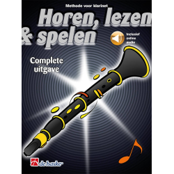         Horen, Lezen & Spelen Complete Uitgave klarinet - Michiel Oldenkamp Jaap Kastelein
    