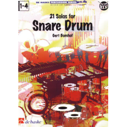         21 Solos for Snare Drum - Gert Bomhof
    