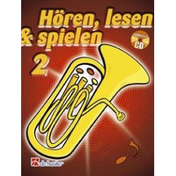         Hören, lesen & spielen 2 Bariton/Euphonium in C BC - Joop Boerstoel / Arr. Jaap Kastelein
    