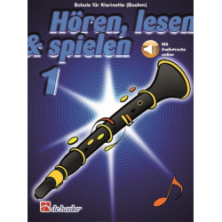         Hören, lesen & spielen 1 Klarinette (Boehm) - Jaap Kastelein
    