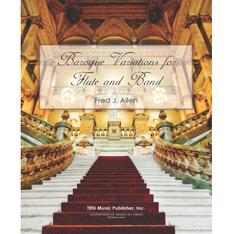 Baroque Variations for Flute and Band