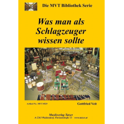         Was man als Schlagzeuger wissen sollte - Gottfried Veit
    