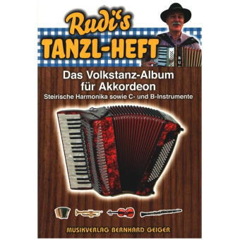 Rudis Tanzl-Heft - Das Volkstanz-Album für Akkordeon (Wirtshausmusik)