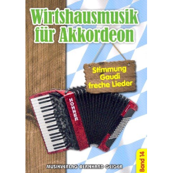 Wirtshausmusik für Akkordeon - Band 14