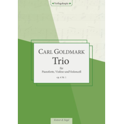         Trio op. 4 in B-Dur - Carl Goldmark
    