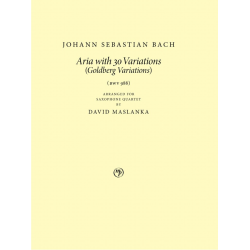         Aria with 30 Variations (Goldberg Variations) - Johann Sebastian Bach / Arr. David Maslanka
    