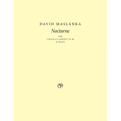         Nocturne - David Maslanka / Arr. David Maslanka
    