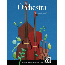 Promo CD: Alfred - New Releases for Orchestra 2023-2024