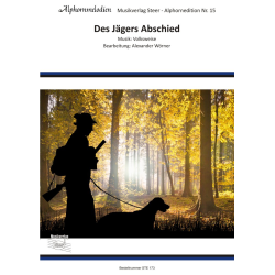         Des Jägers Abschied - Volksweise / Arr. Alexander Wörner
    