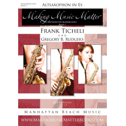         Making Music Matter - Book 1 (deutsch) - Altsaxophon in Es
    