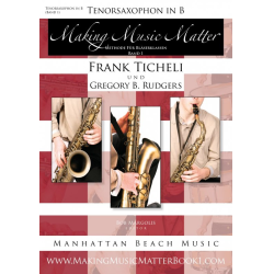         Making Music Matter - Book 1 (deutsch) - Tenorsaxophon in B
    